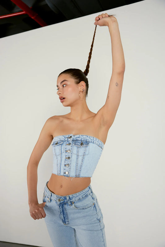 Denim Top