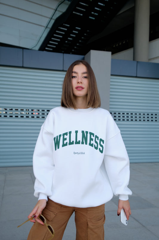 Sweatshirt - weiss