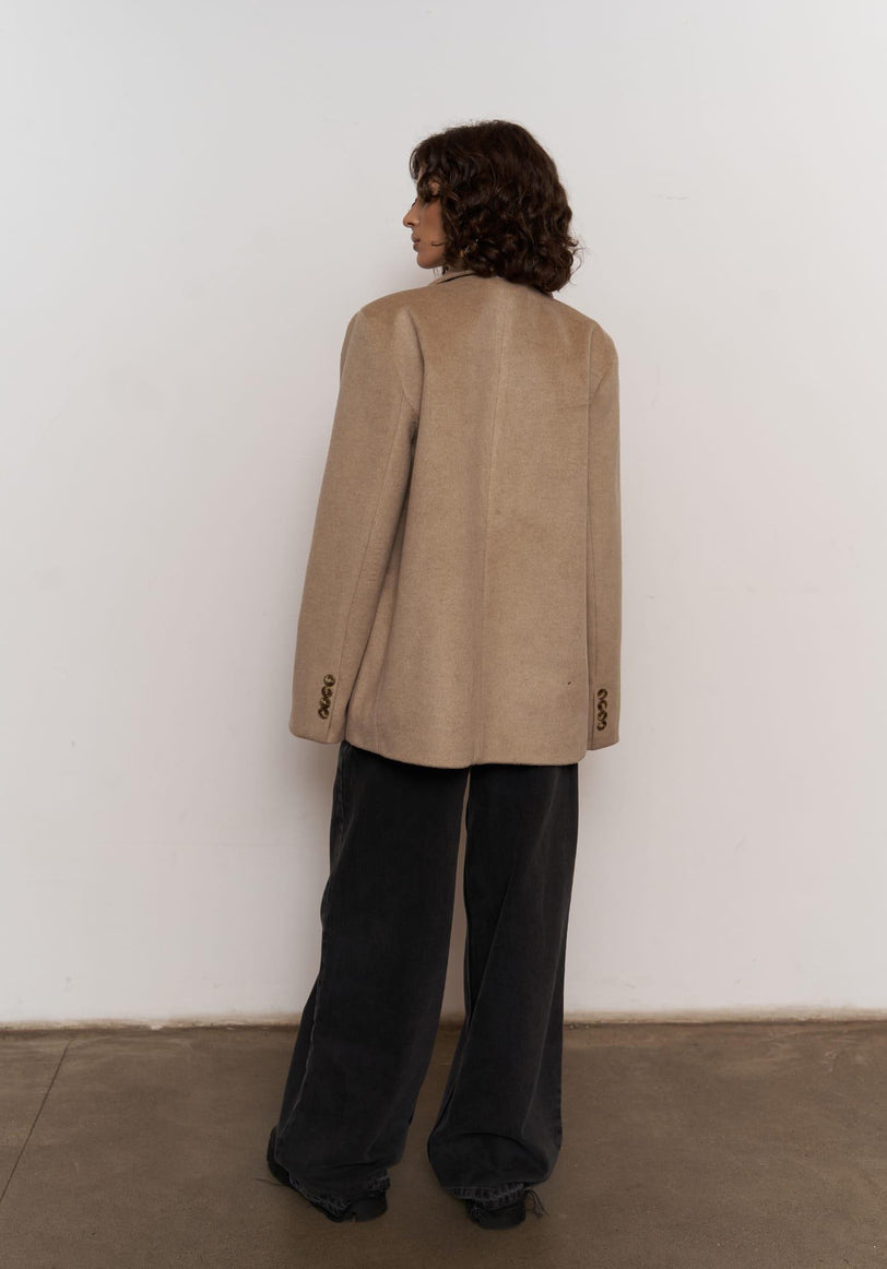 Oversize Blazer | taupe - coming soon