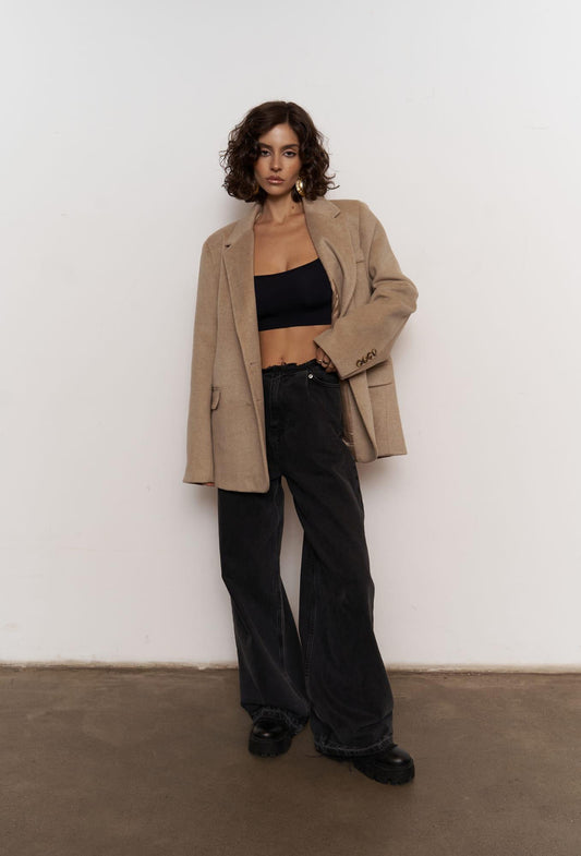 Oversize Blazer | taupe