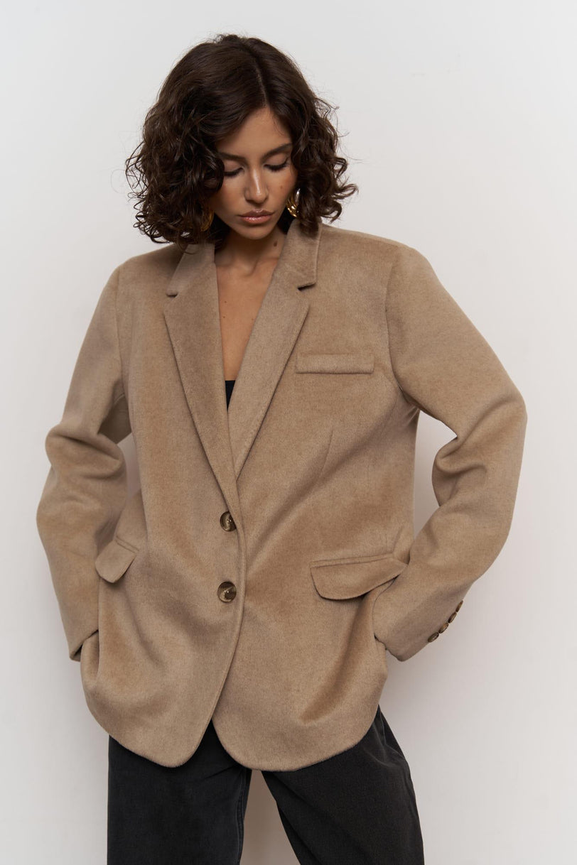 Oversize Blazer | taupe - coming soon