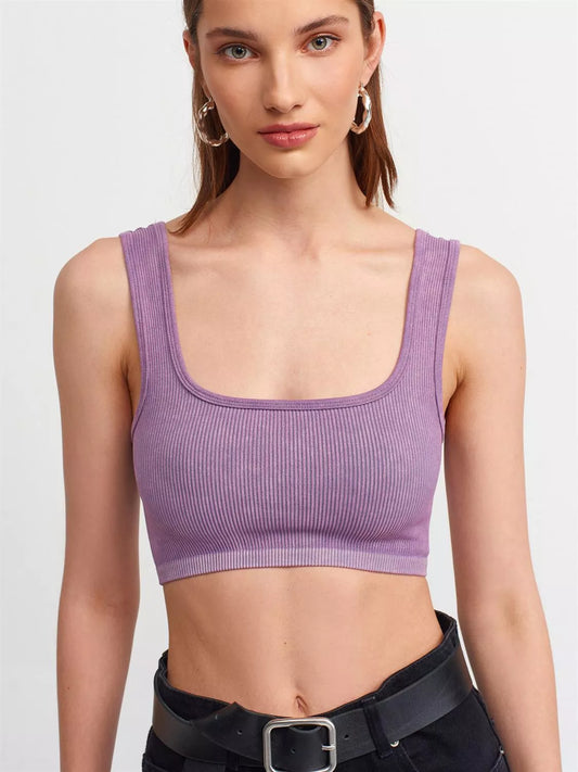 Crop Top - lila