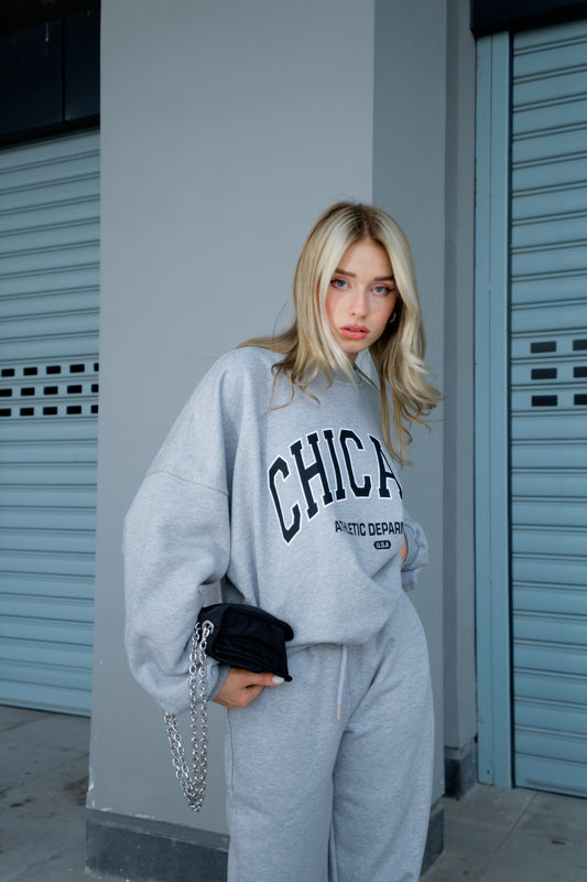 Oversize Sweatshirt - grau