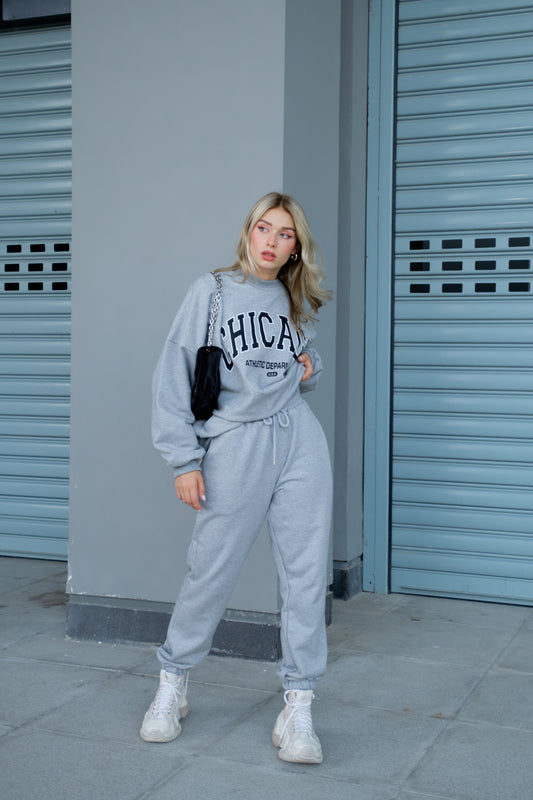 Oversize Sweatshirt - grau