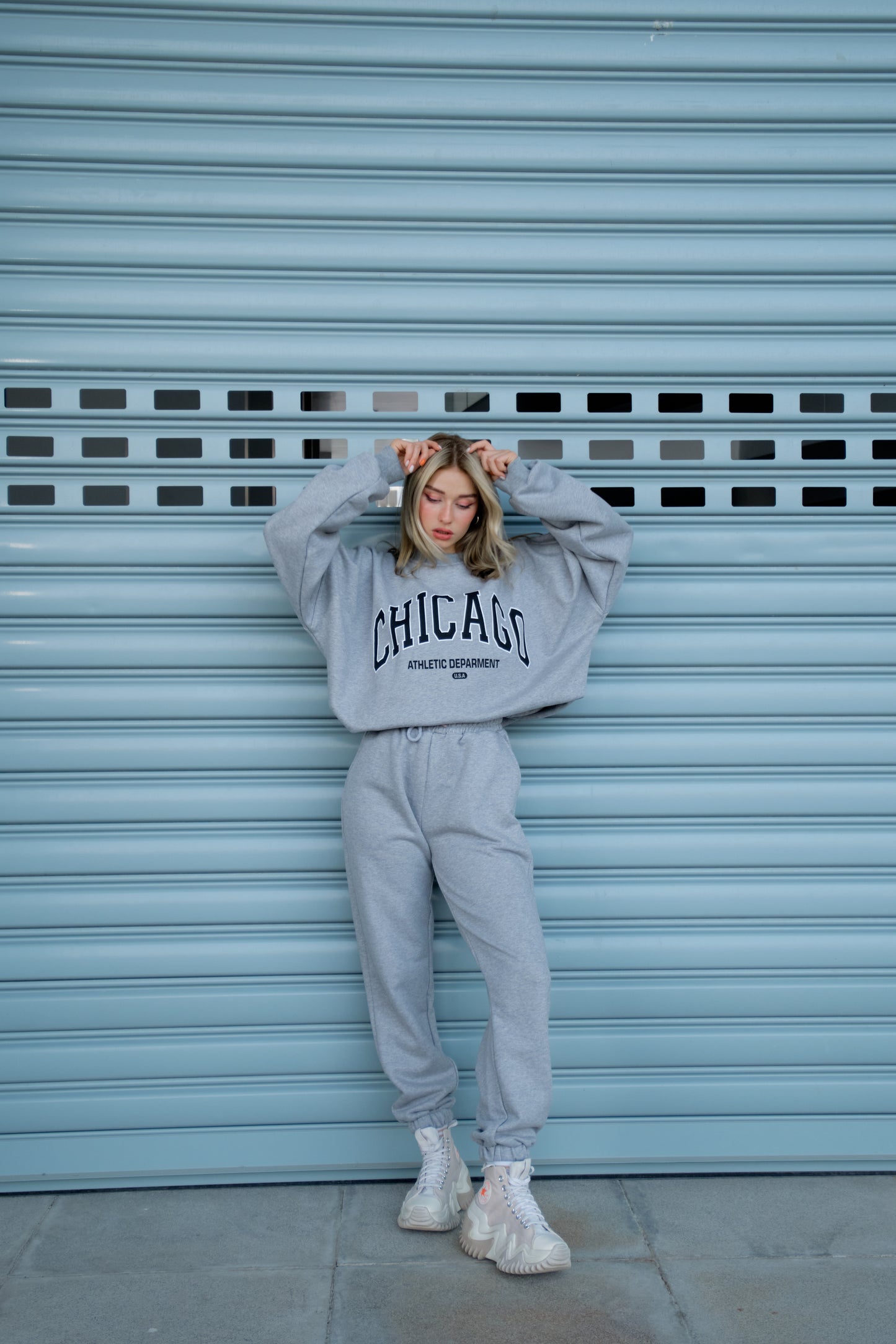 Oversize Sweatshirt - grau