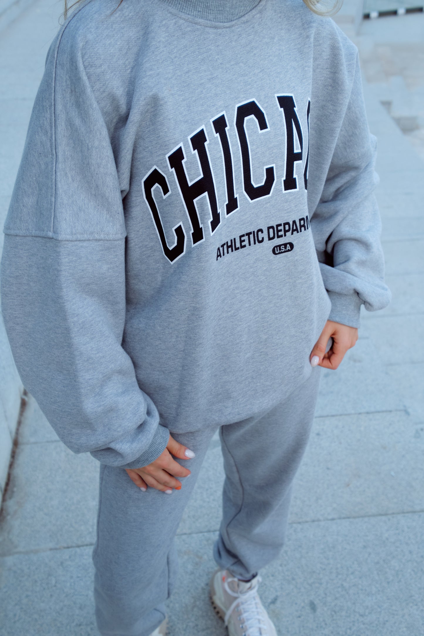 Oversize Sweatshirt - grau