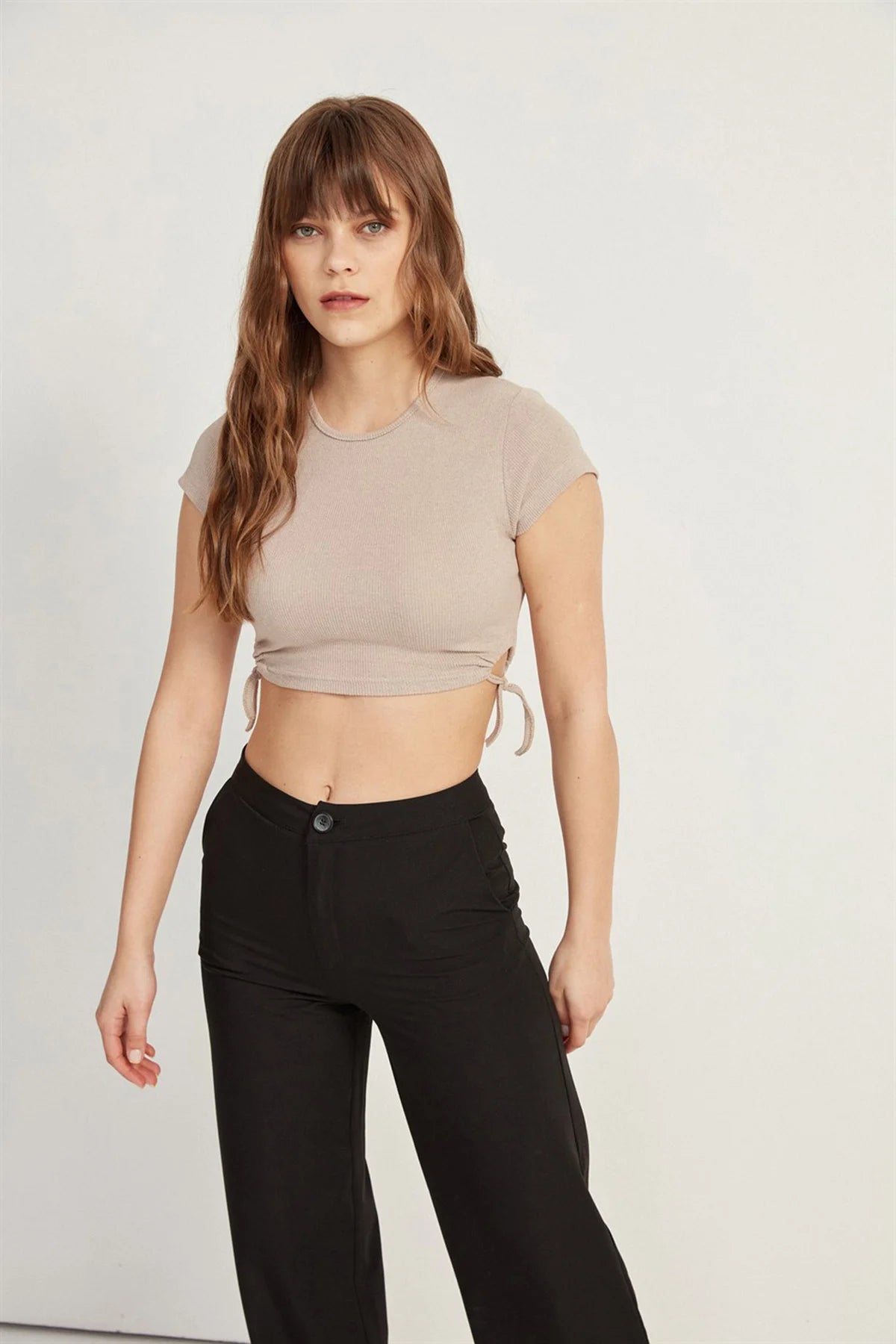 Crop Top- beige